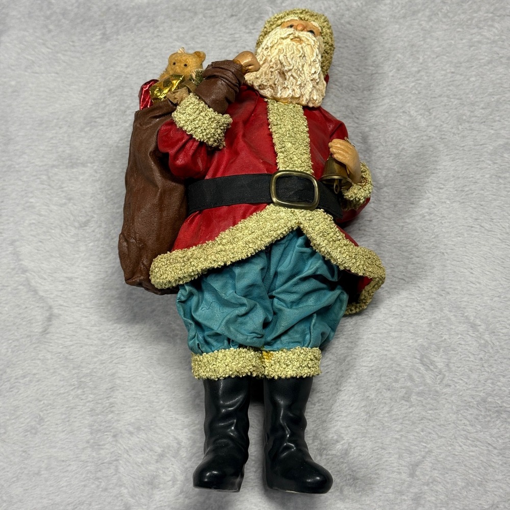 Possible Dreams Clothique Santa Figurine 1985 10" Red Vintage Holiday Decor